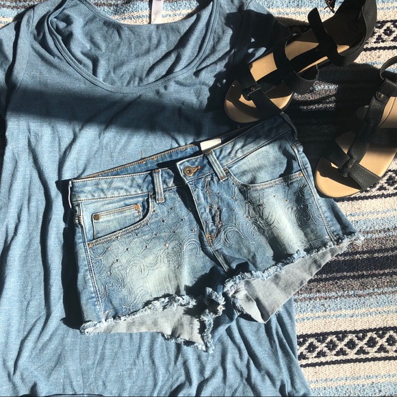 H&M Pants - *522 &denim Cut Off Shorts